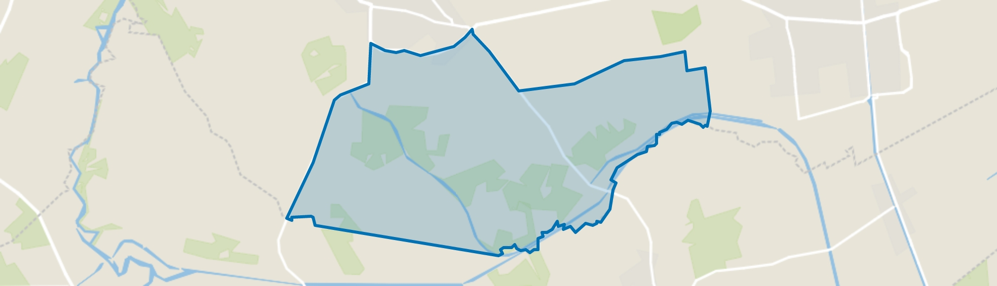 Buurtschap Linde, Vroomshoop map