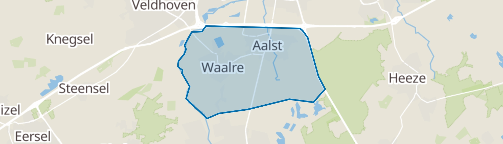Waalre map