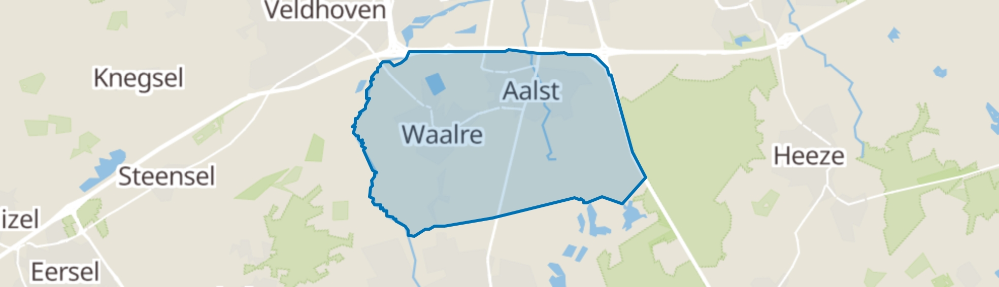 Waalre map