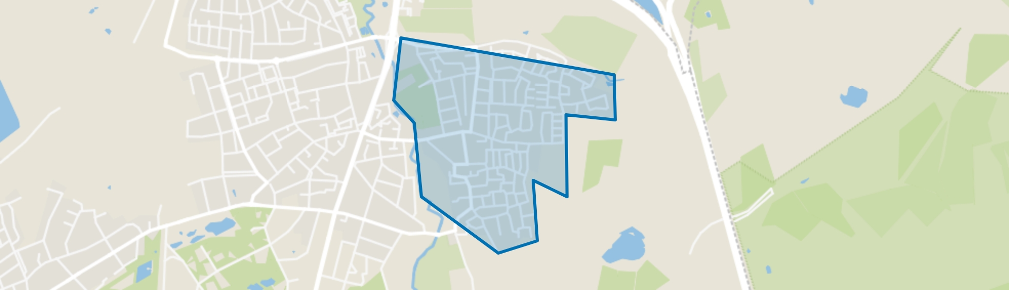 Ekenrooi, Waalre map