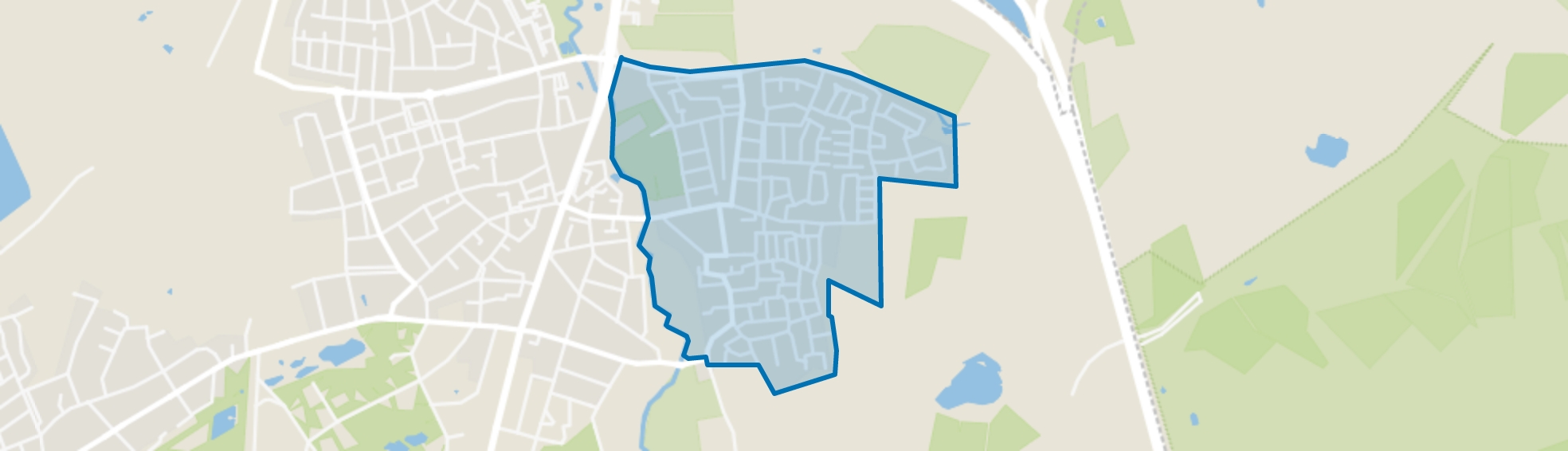 Ekenrooi, Waalre map