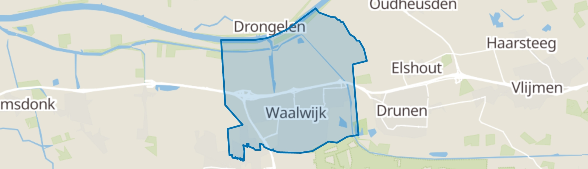 Waalwijk map
