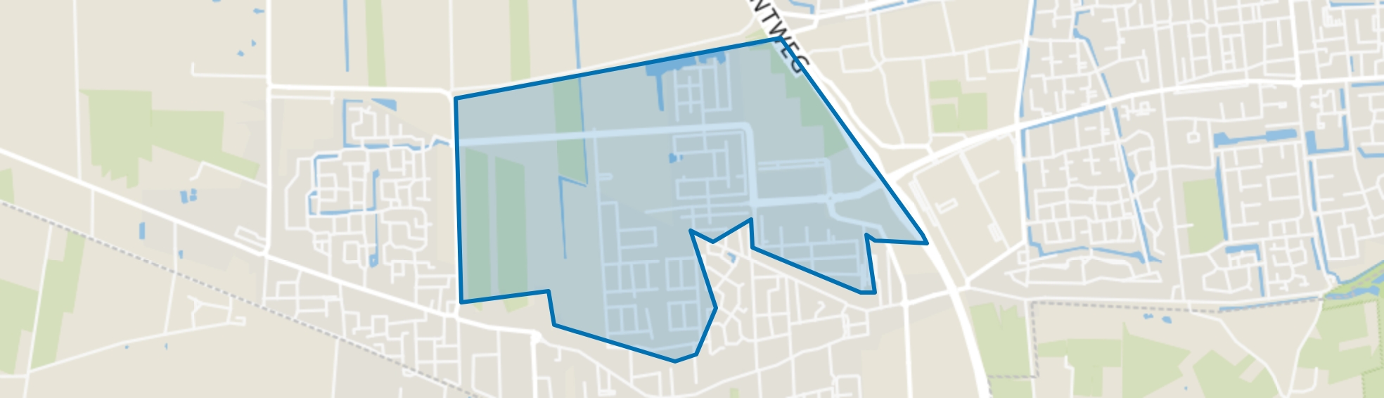 Landgoed Driessen, Waalwijk map