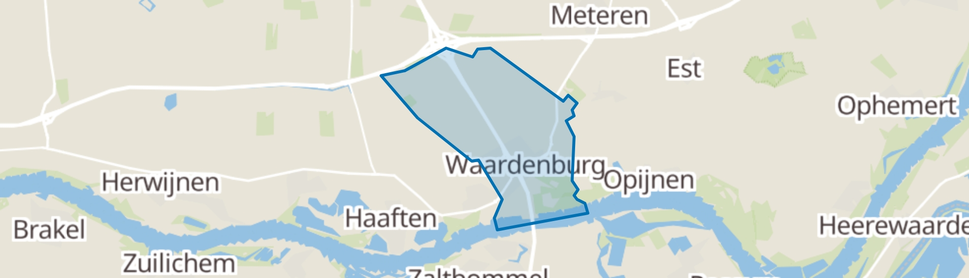 Waardenburg map
