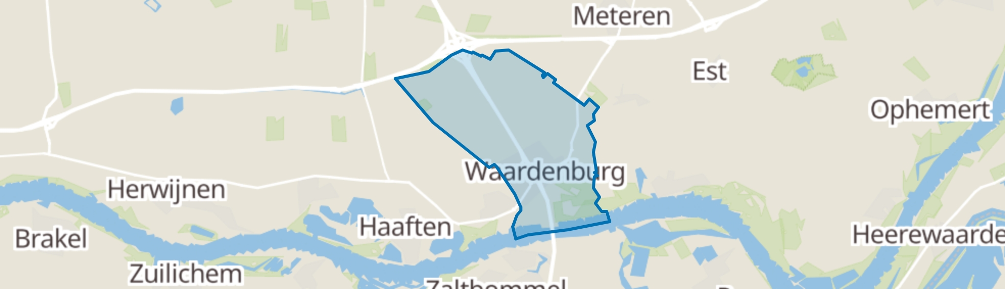 Waardenburg map