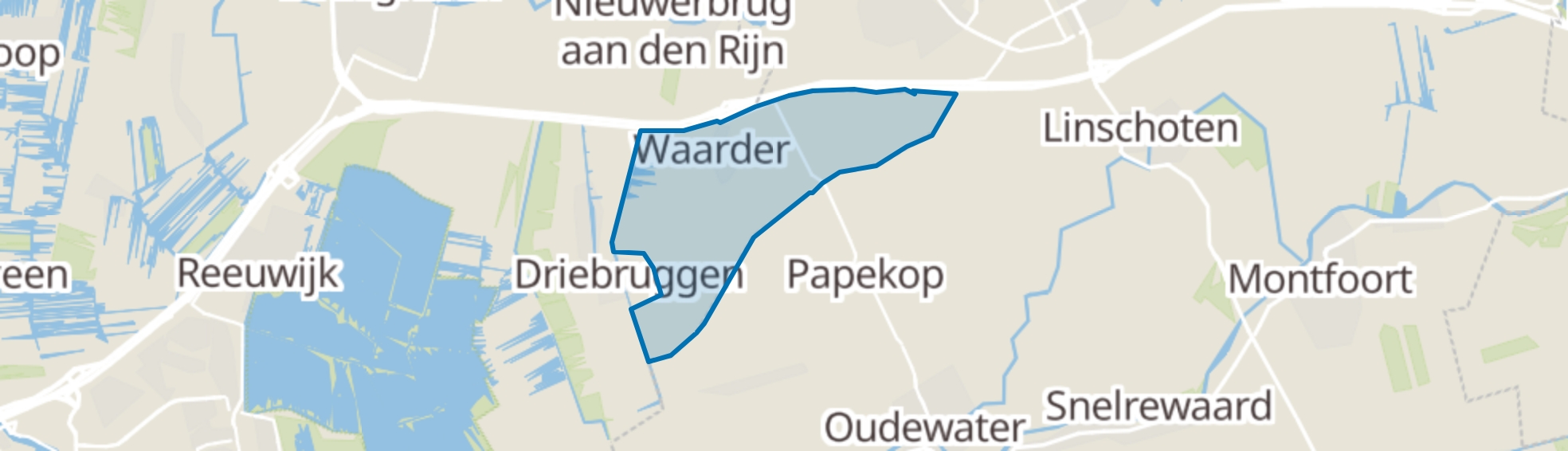 Waarder map