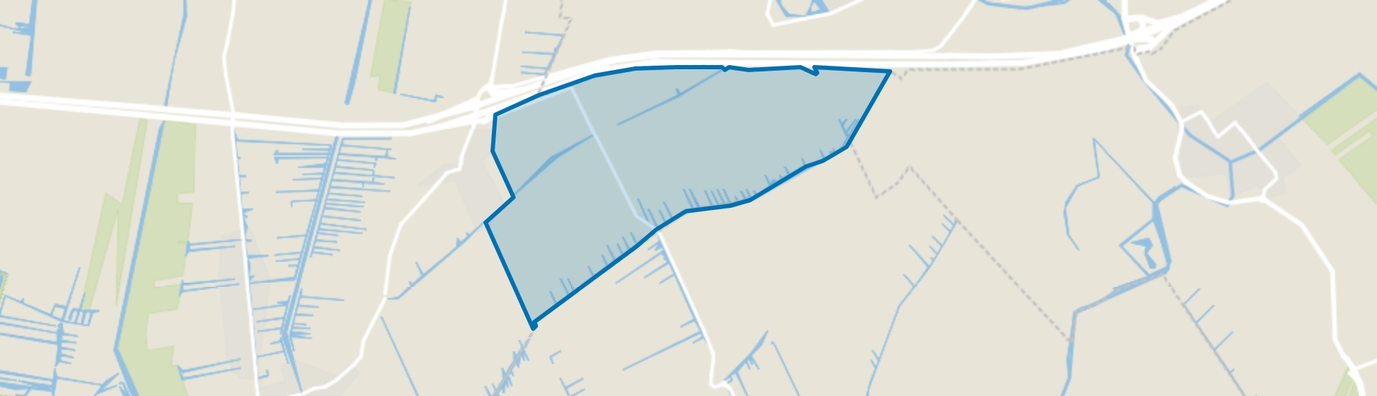 Waarder-Oost, Waarder map