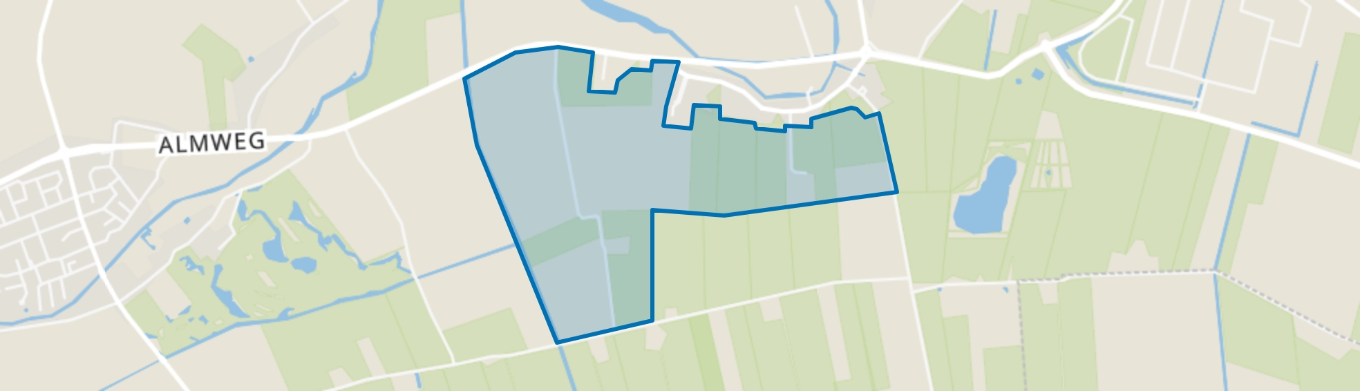 Buitengebied Waardhuizen, Waardhuizen map