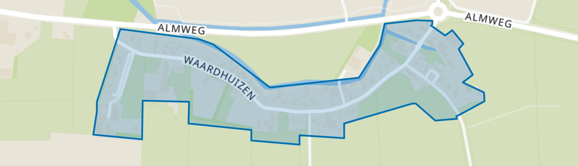 Waardhuizen, Waardhuizen map