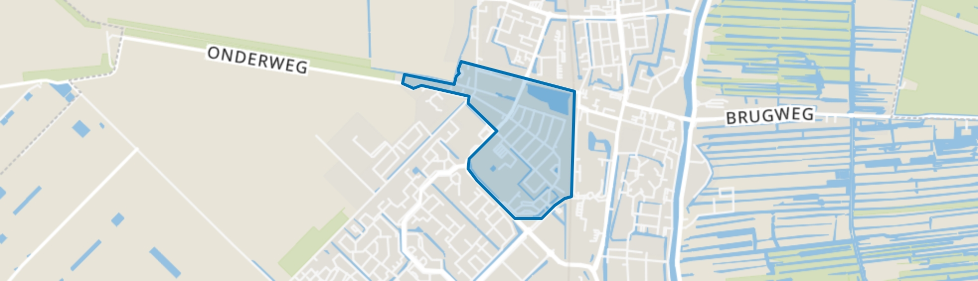 Bomenwijk, Waddinxveen map