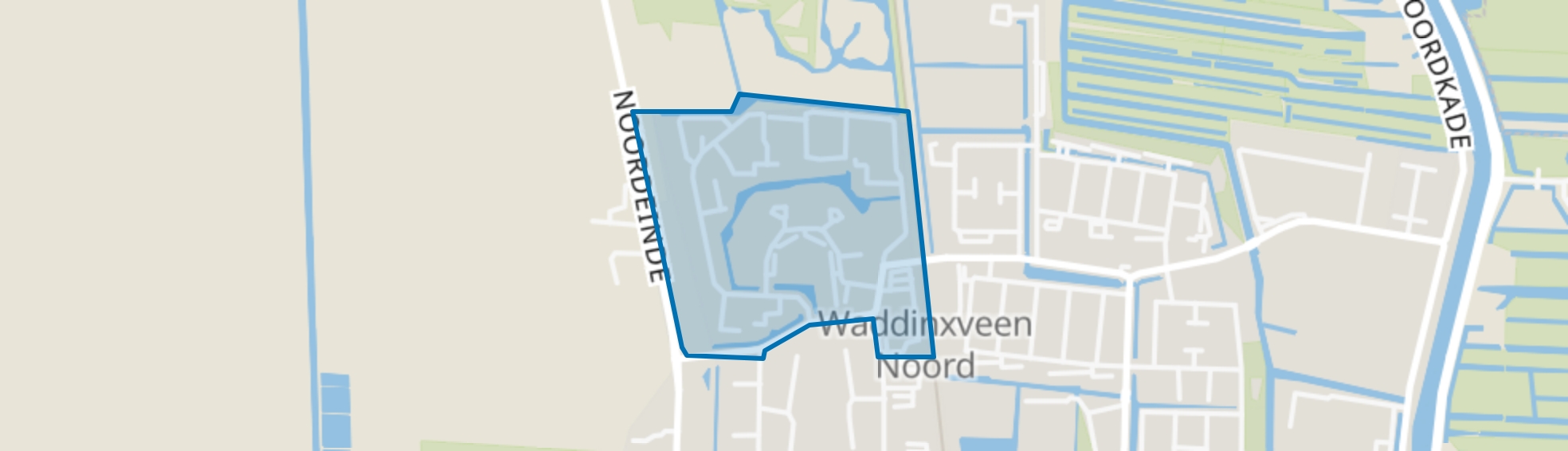 Groenswaard 3, Waddinxveen map