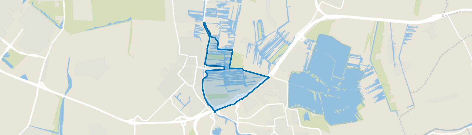 Oost, Waddinxveen map