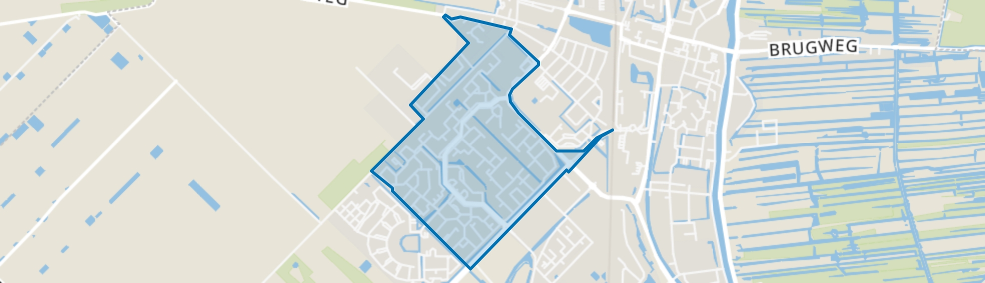 Zuidplas 80, Waddinxveen map