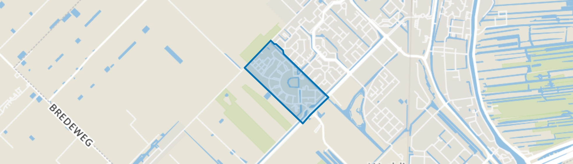 Zuidplas 90, Waddinxveen map