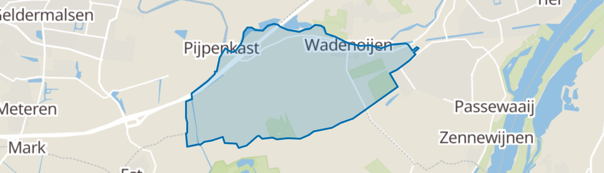 Wadenoijen map