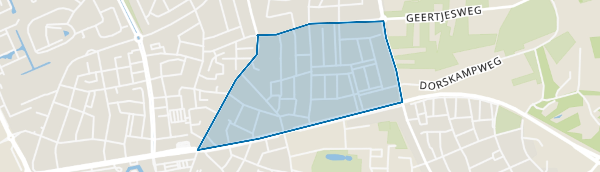 Benedenbuurt, Wageningen map