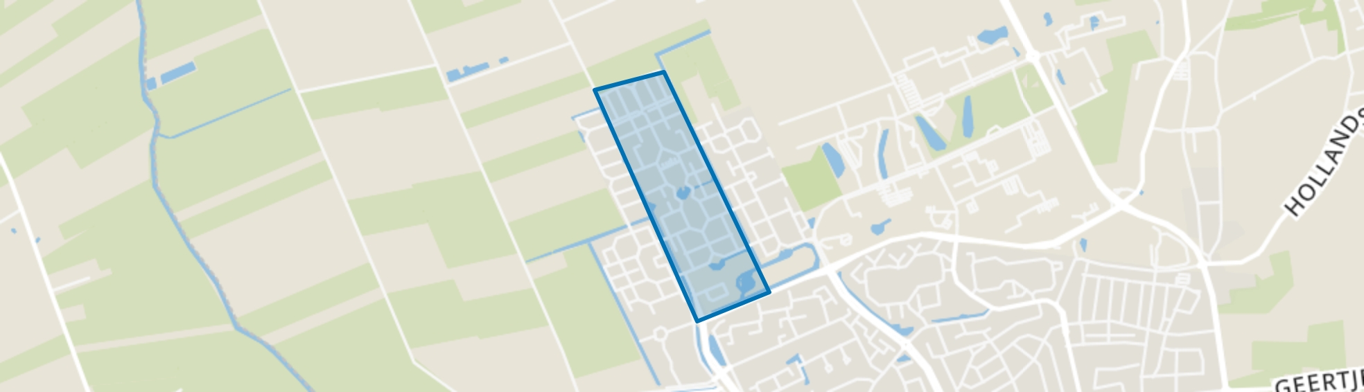 De Hooilanden, Wageningen map