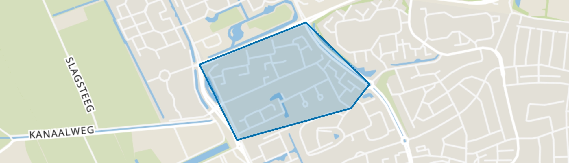 De Weiden, Wageningen map