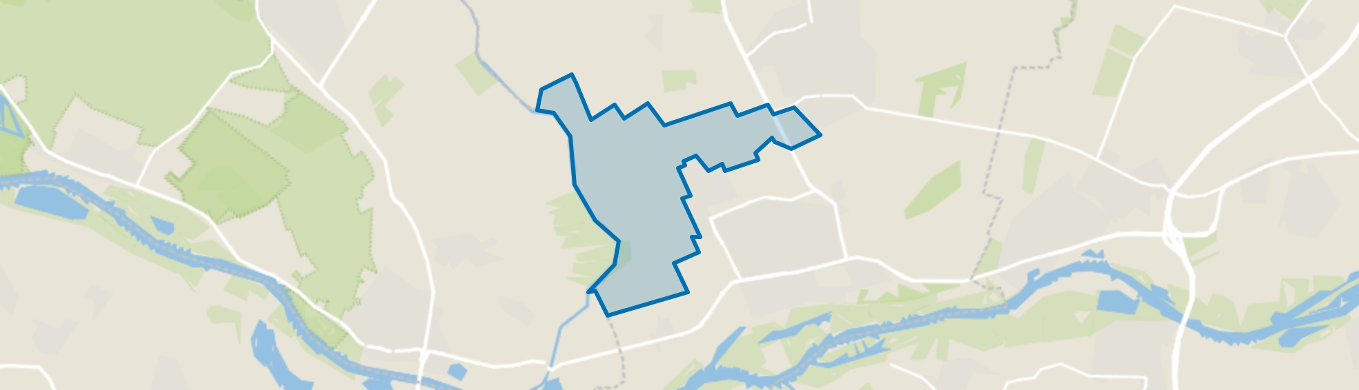 Het Binnenveld, Wageningen map