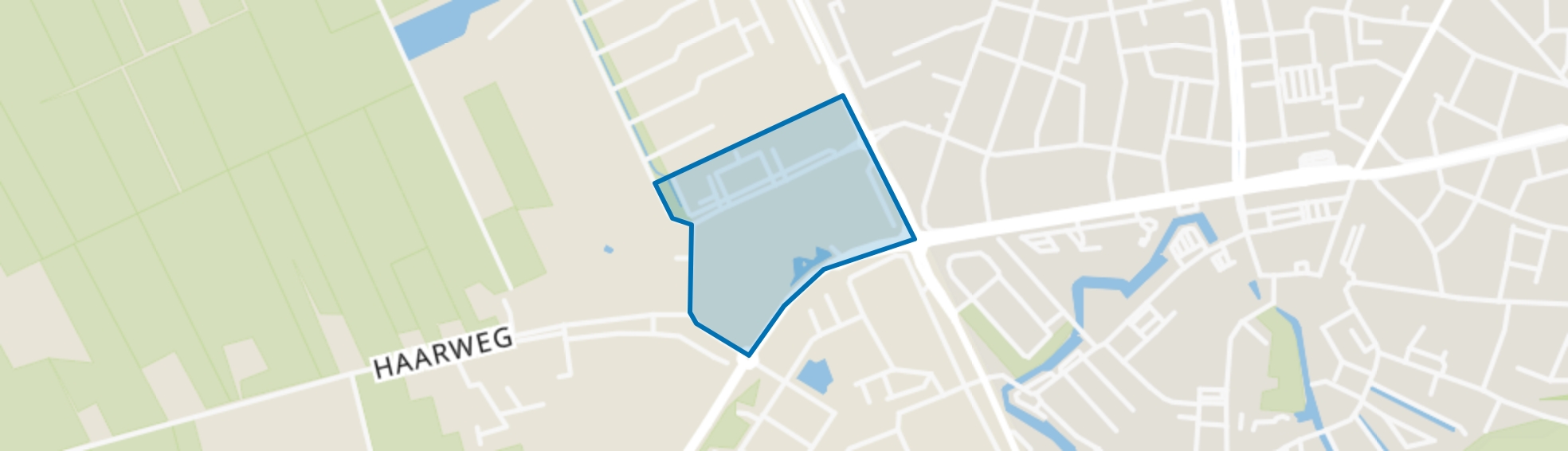 Marijkebuurt, Wageningen map