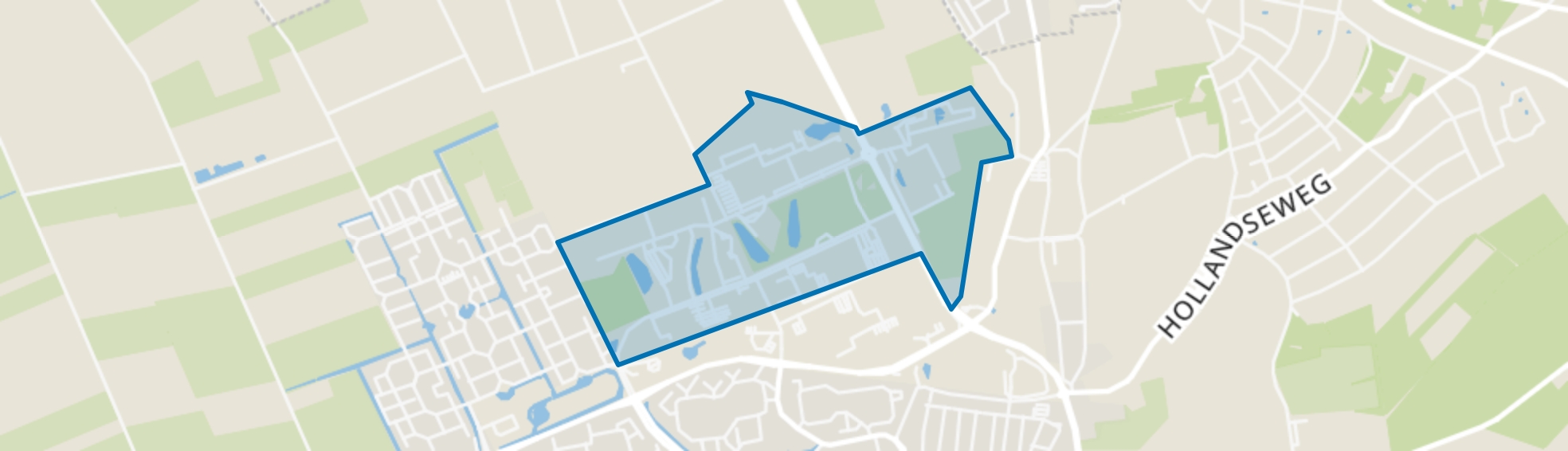 Wageningen Campus en Droevendaal, Wageningen map