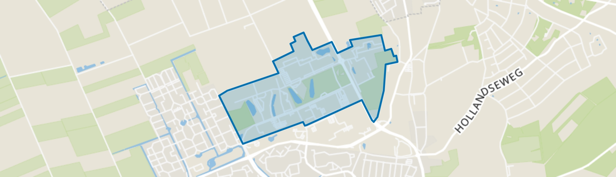 Wageningen Campus en Droevendaal, Wageningen map