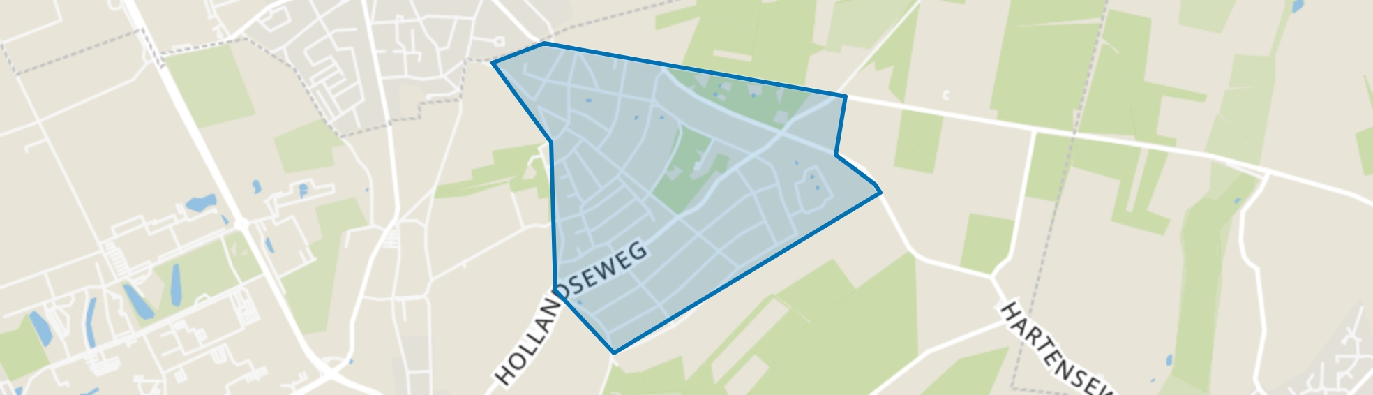 Wageningen-Hoog, Wageningen map
