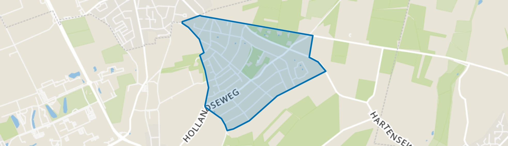 Wageningen-Hoog, Wageningen map