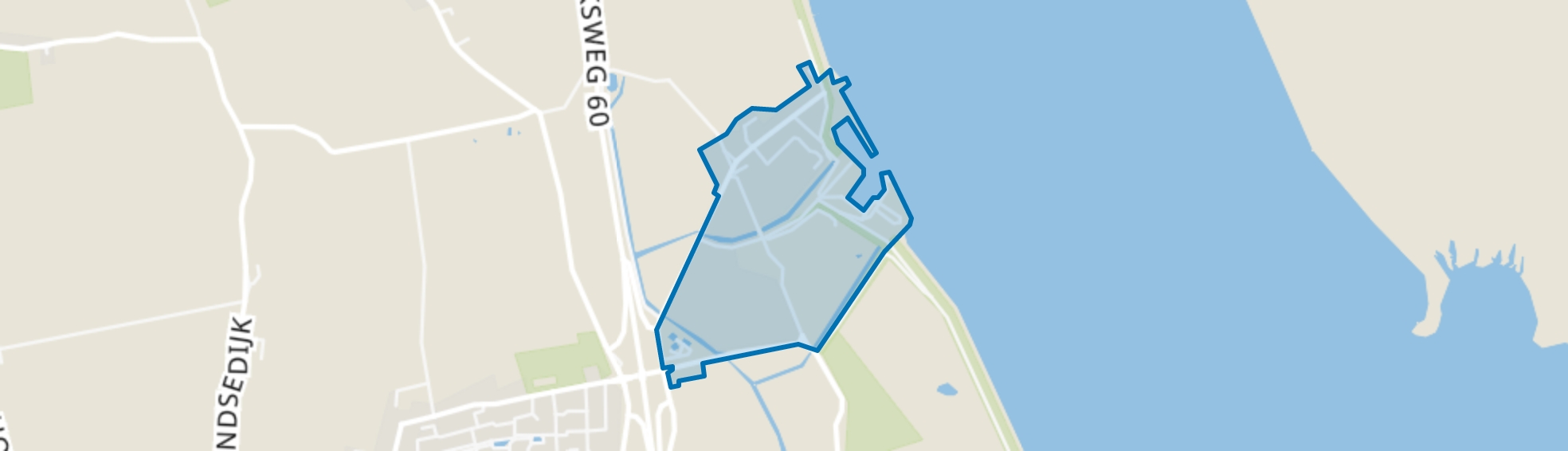 Kern Walsoorden, Walsoorden map