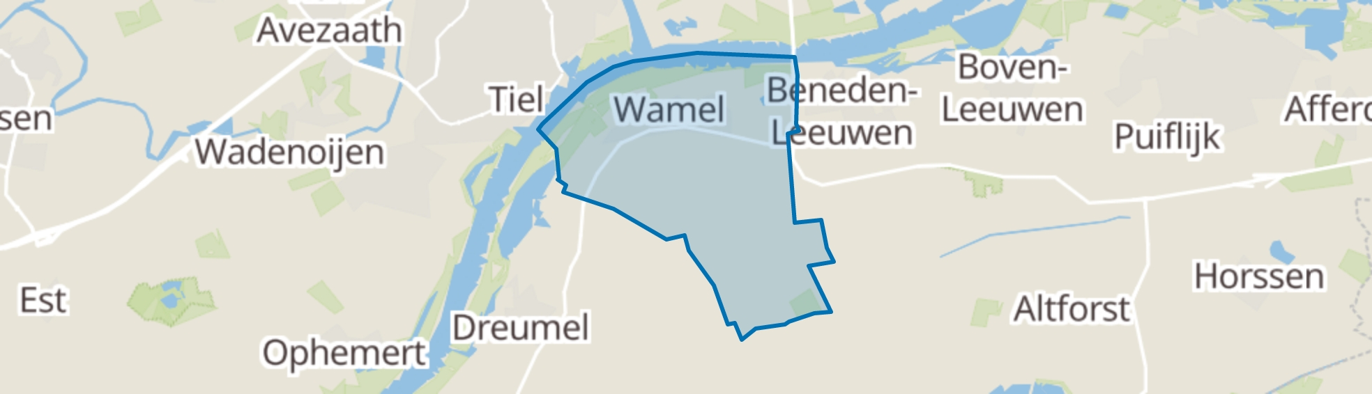 Wamel map