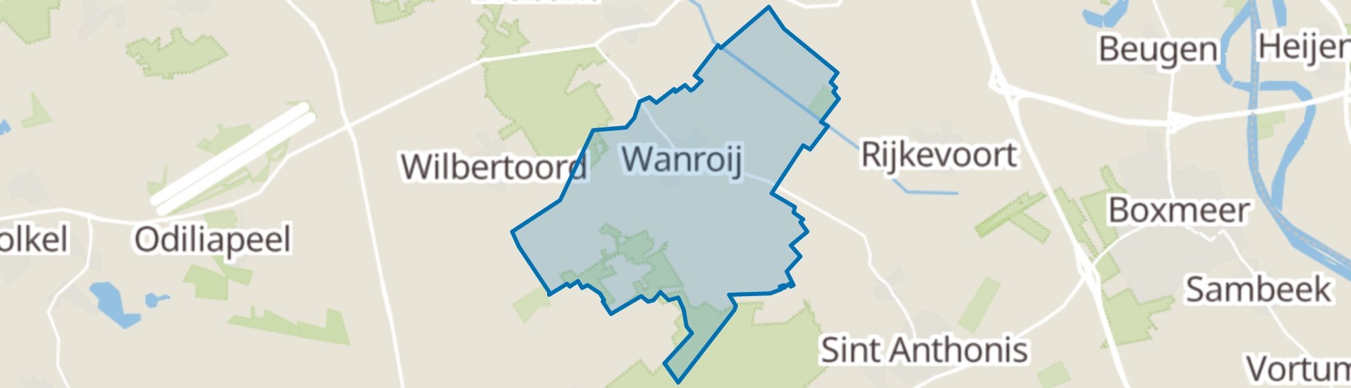 Wanroij map