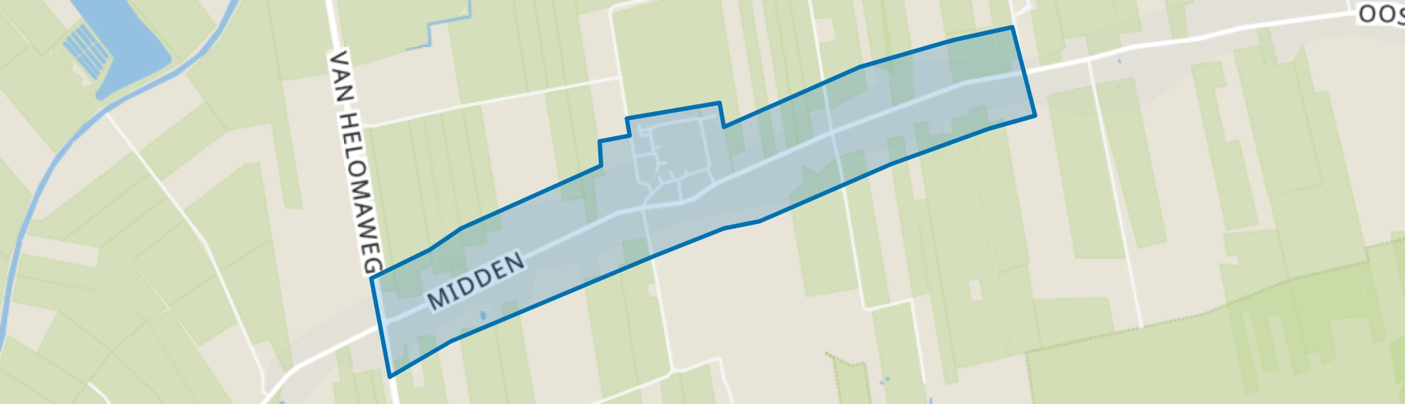 Wapserveen midden, Wapserveen map