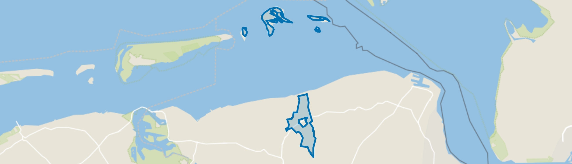 Buitengebied Warffum, Warffum map