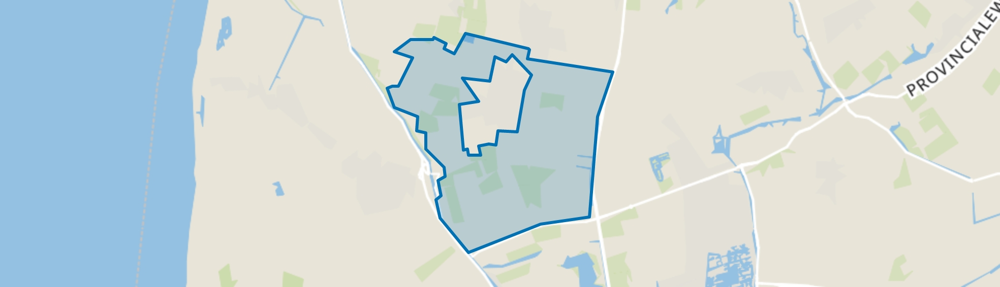 Buitengebied Warmenhuizen, Warmenhuizen map