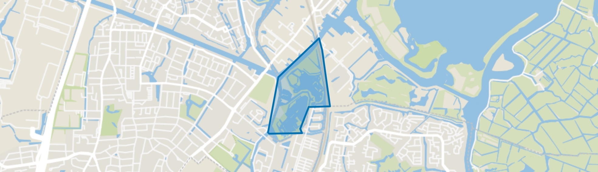 Hennepoel, Warmond map