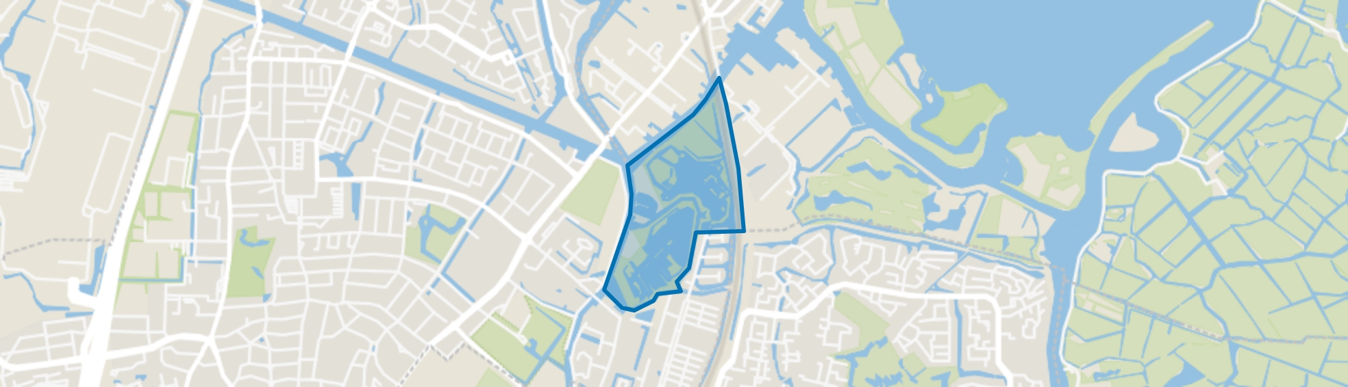 Hennepoel, Warmond map
