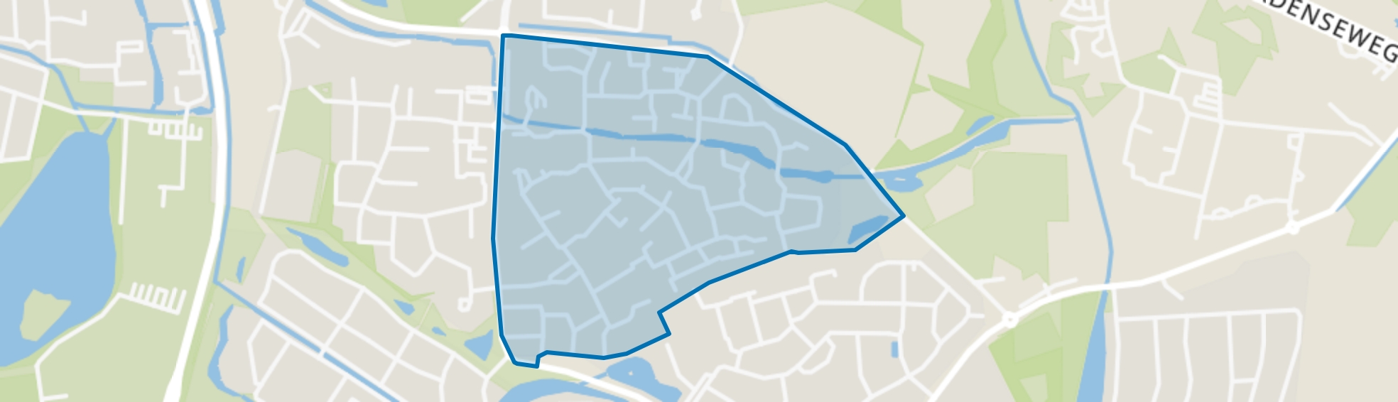 Scheperkamp, Warnsveld map