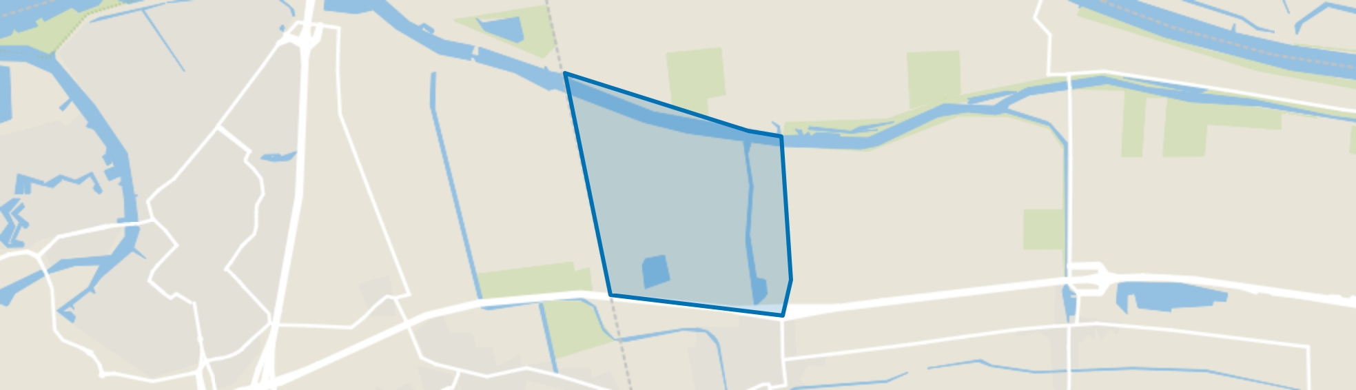 Industrieterrein Waspik, Waspik map