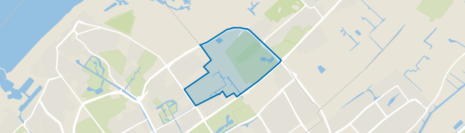 Duindigt-Groenendaal, Wassenaar map