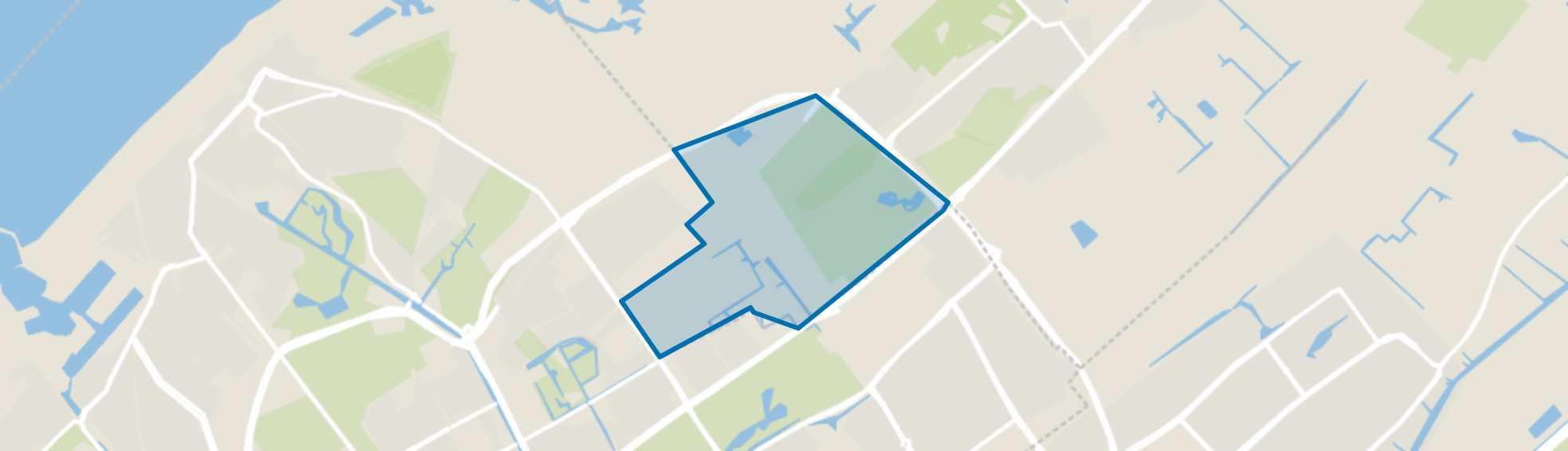 Duindigt met Groenendaal, Wassenaar map