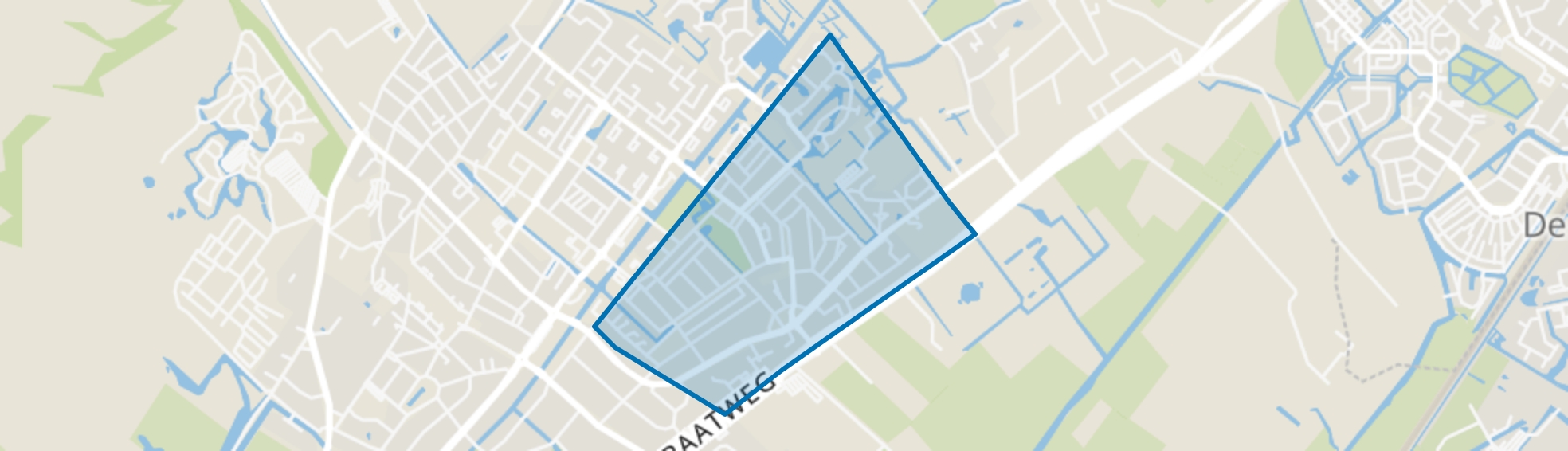 Groot Deijleroord en Ter Weer, Wassenaar map
