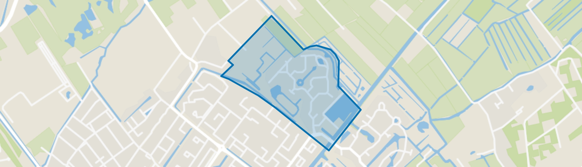 Weteringpark, Wassenaar map