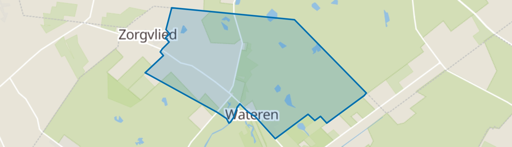 Wateren map