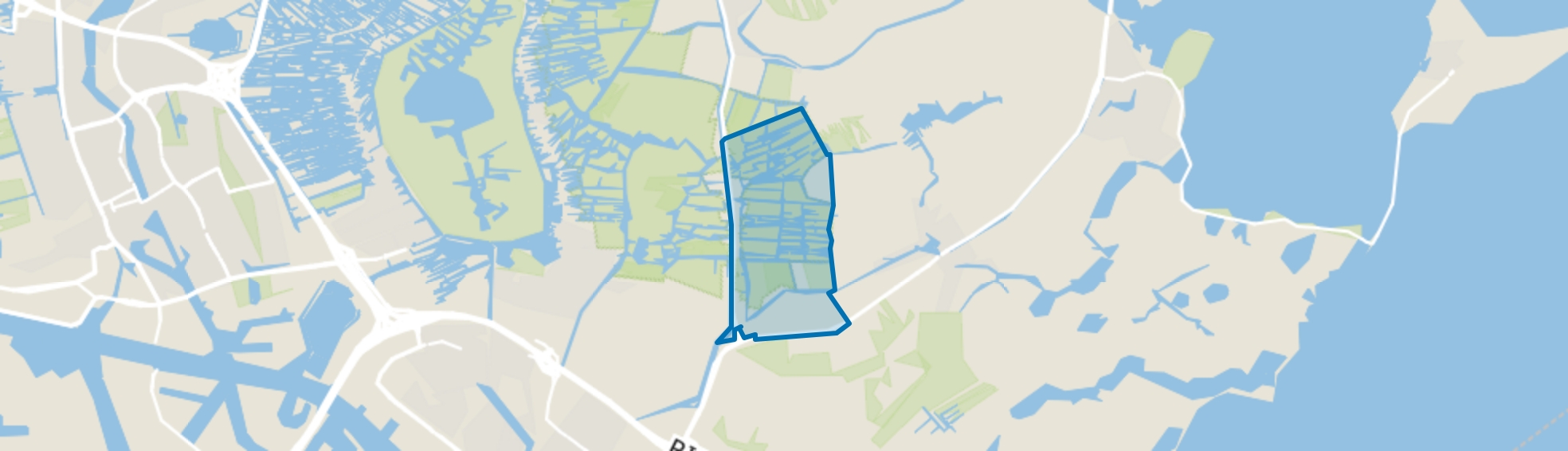 Watergang, Watergang map