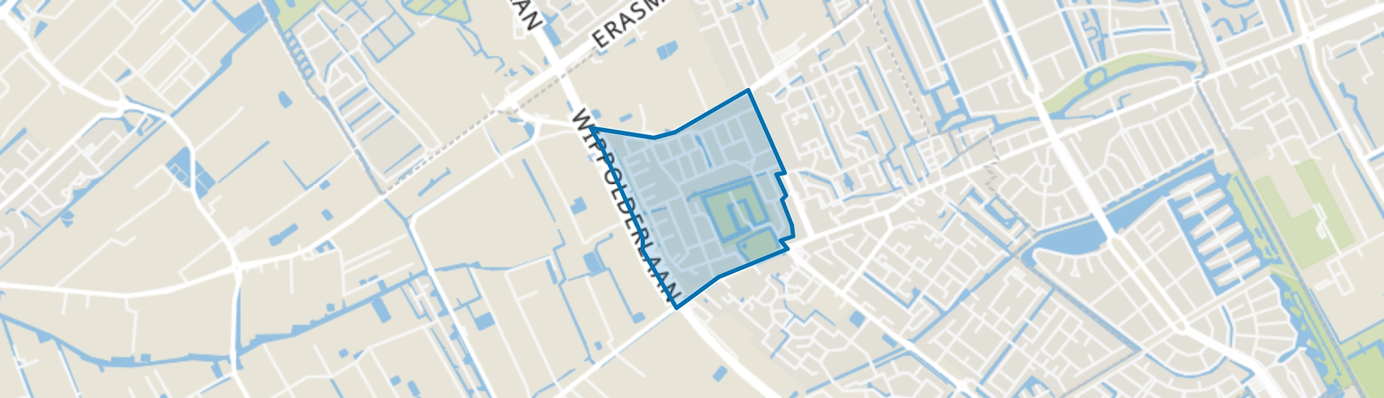 Hofwijk en Oranjehof, Wateringen map