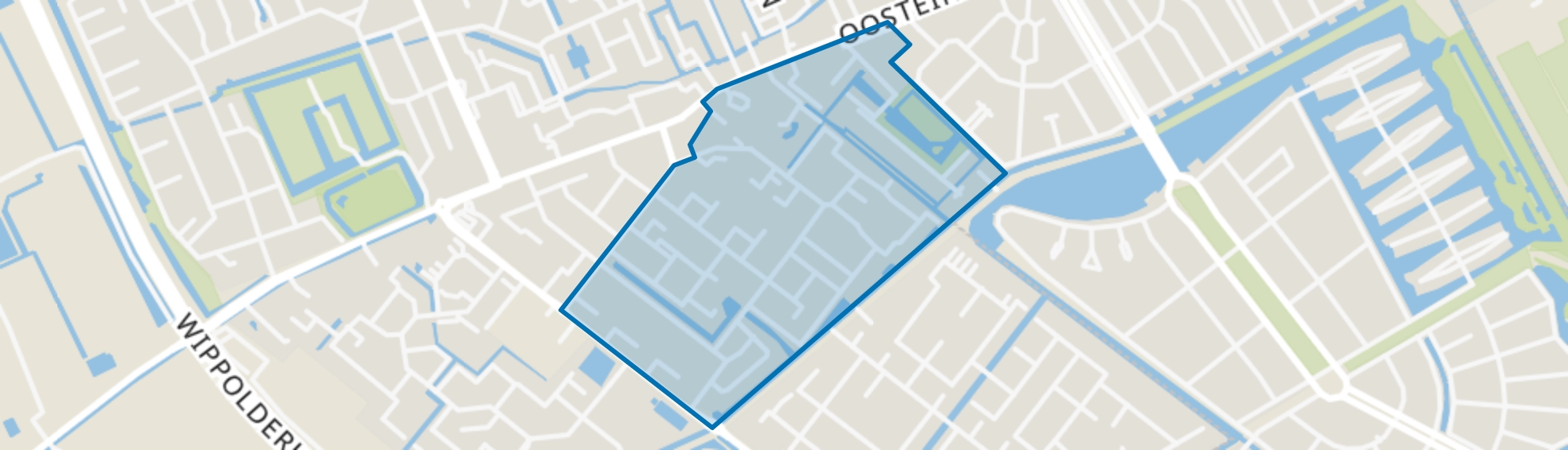 Plan Zuid, Wateringen map