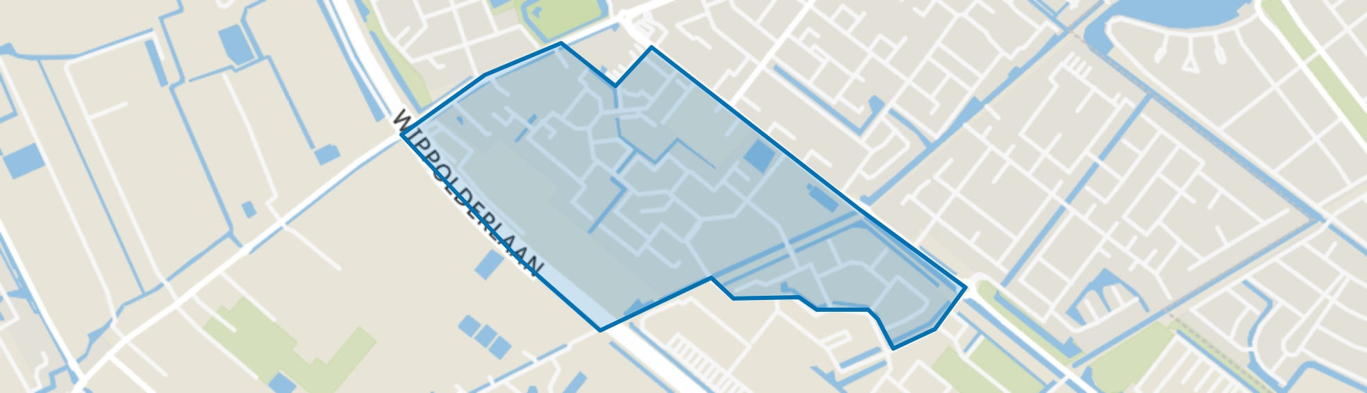 Suydervelt, Wateringen map