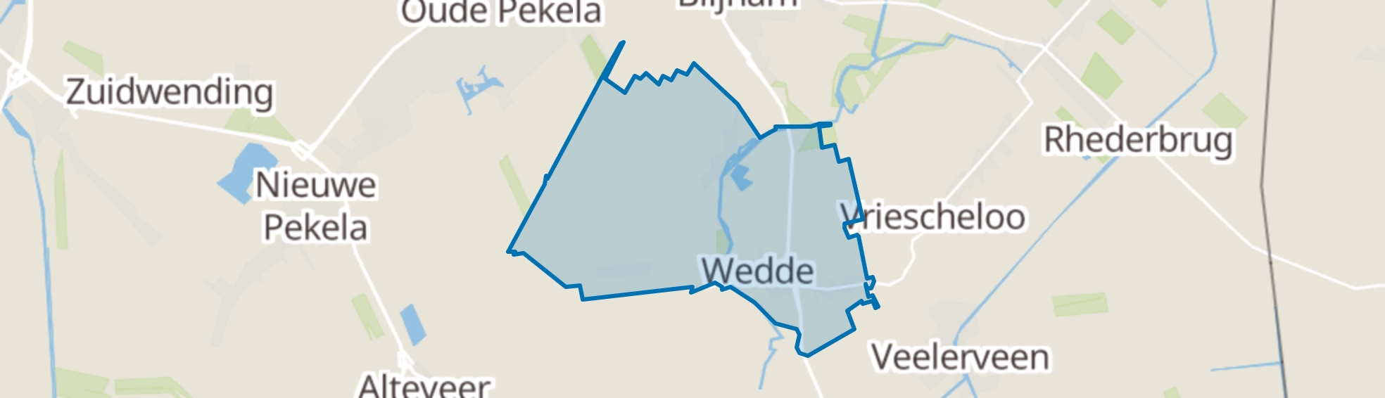 Wedde map