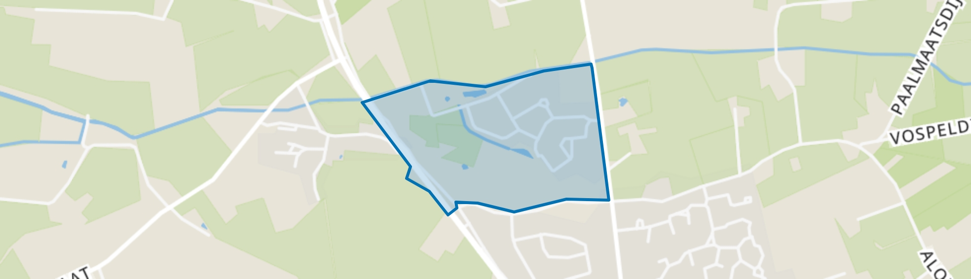 Reestman, Weerselo map