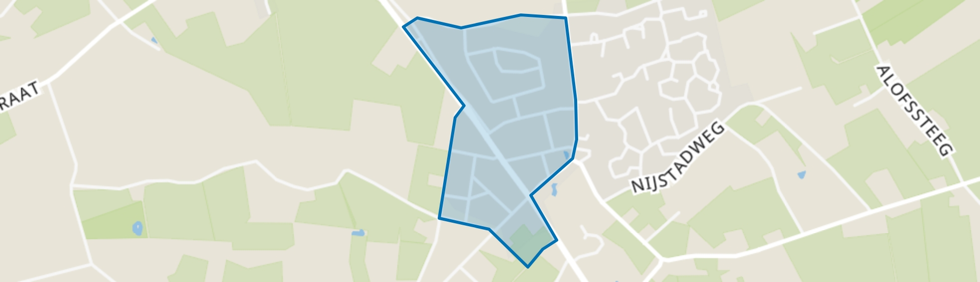 Weerselo kern, Weerselo map